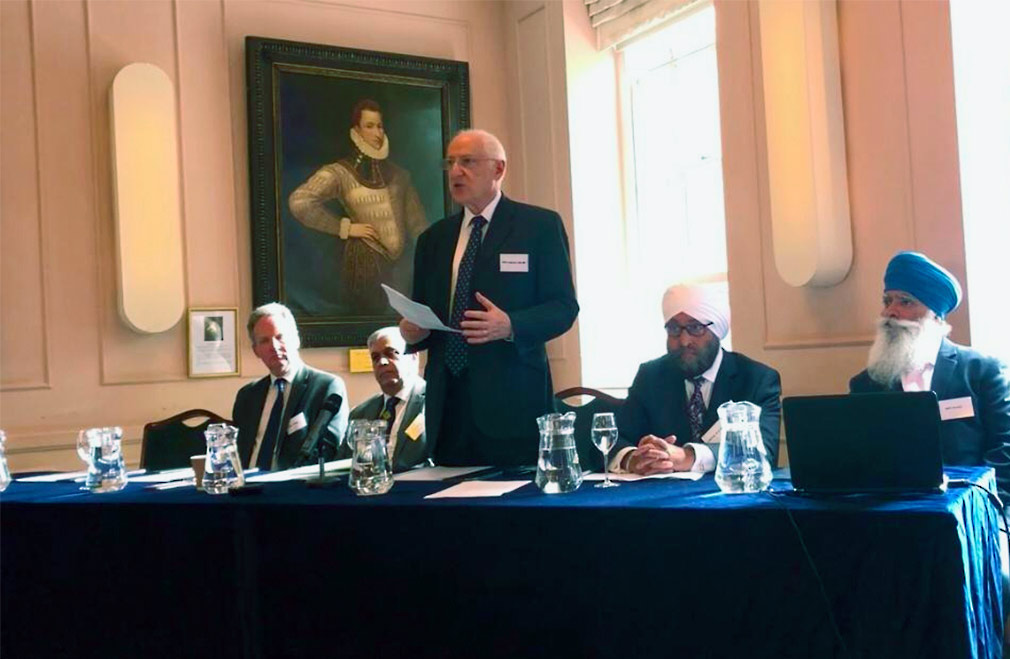 Launch of Sikh Genocide 84 Book by Lord Carlile in London